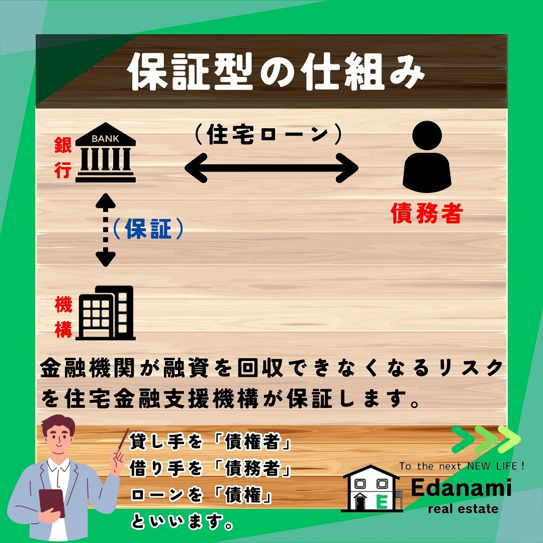 【住宅ローン編】フラット35の保証型と買取型